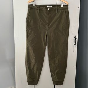 Frame Lyocell-Blend Jogger Pants Size 34